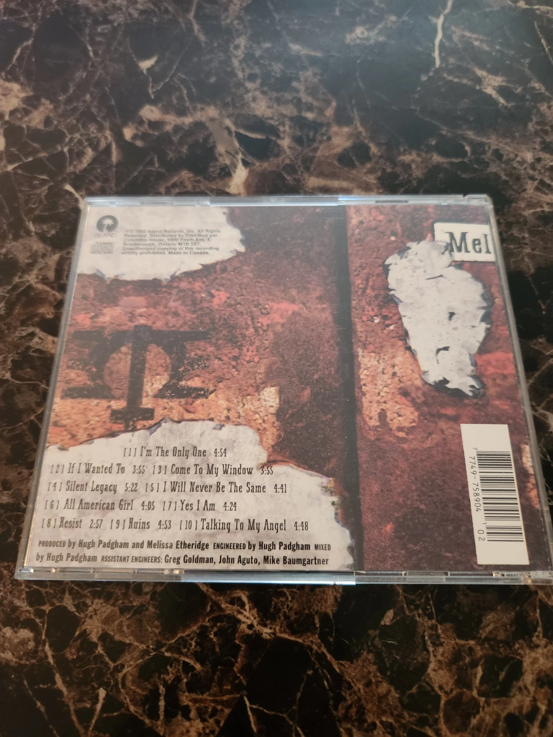 Melissa Etheridge - Yes I Am CD - photo 2
