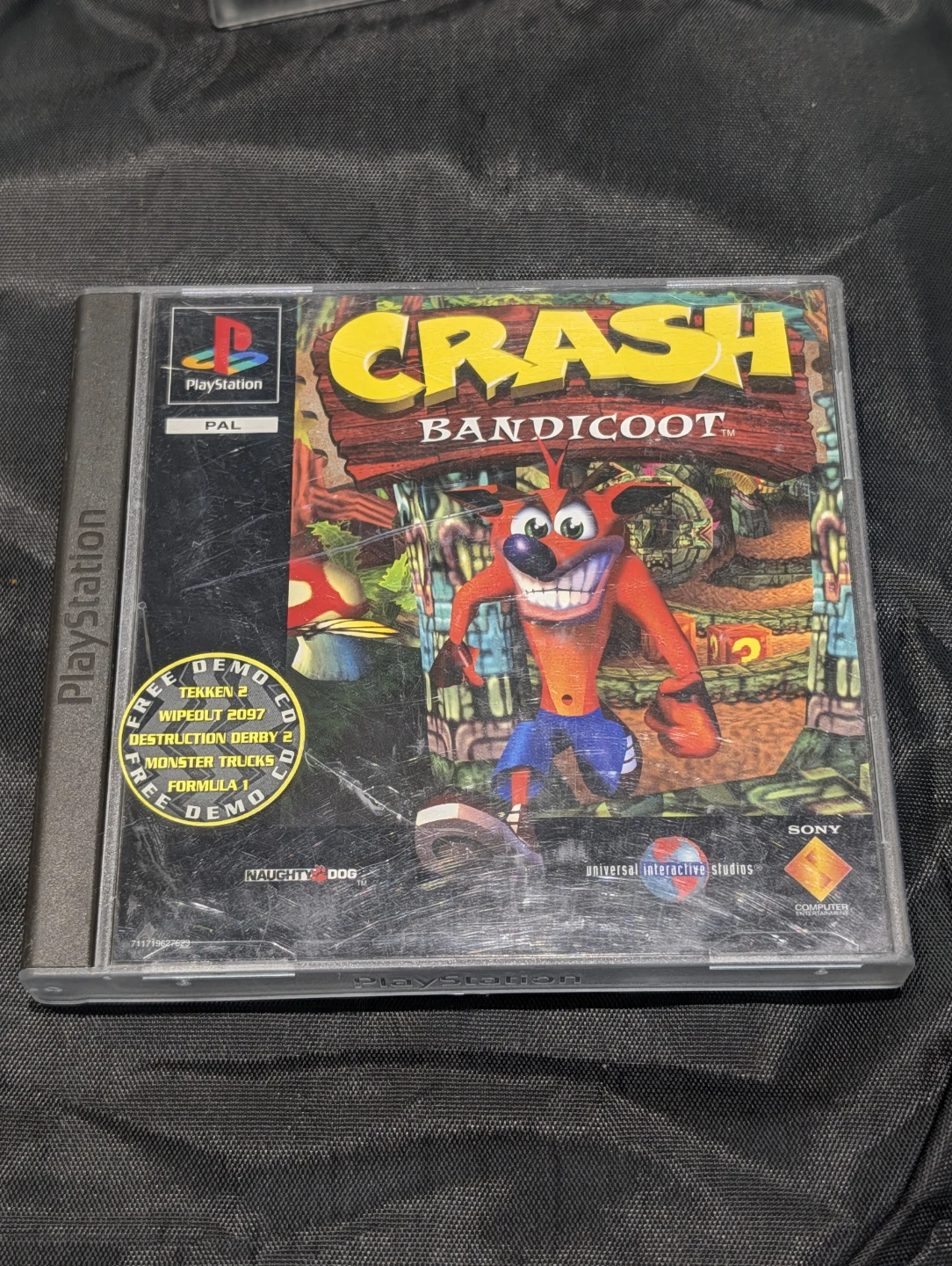 Crash Bandicoot for PlayStation 1 (PAL) game
