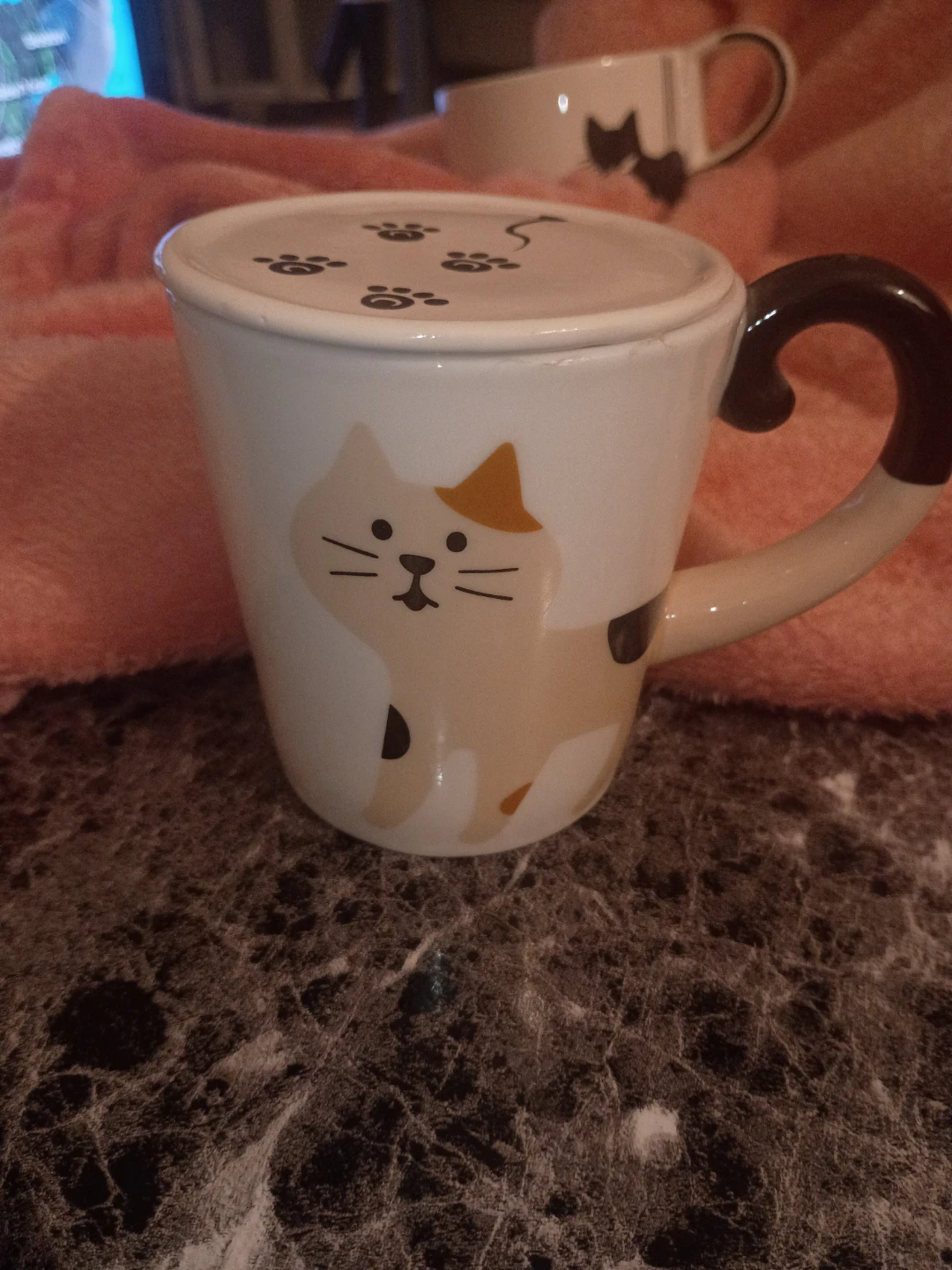 I am a Cat ceramic mug with lid - photo 5