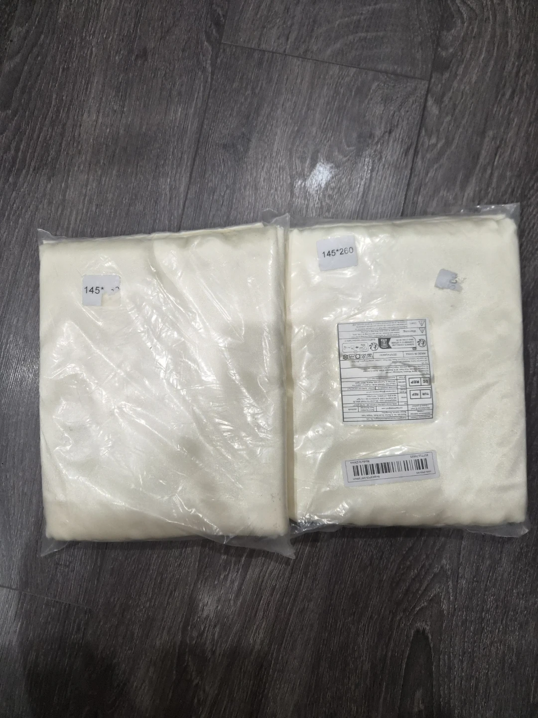 Set of 2 Polyester Tablecloths 145x260cm - photo 3