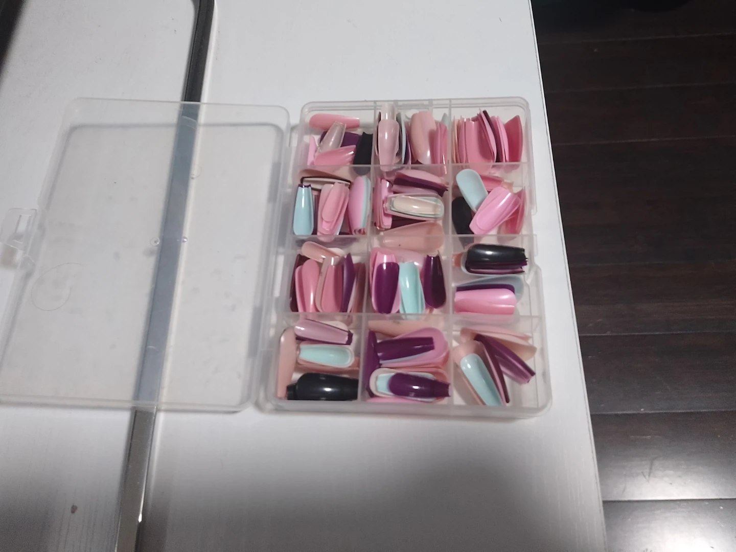 Assorted Press-on Nail Tips Set🏈 - photo 2