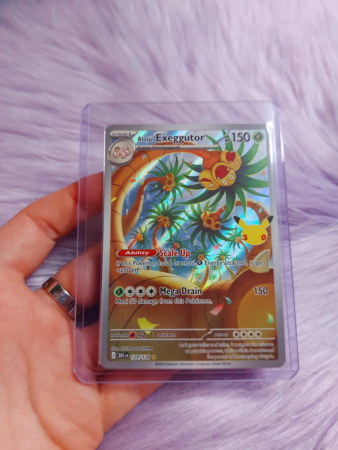Alolan Exeggutor - 129/128 - Illustration Rare