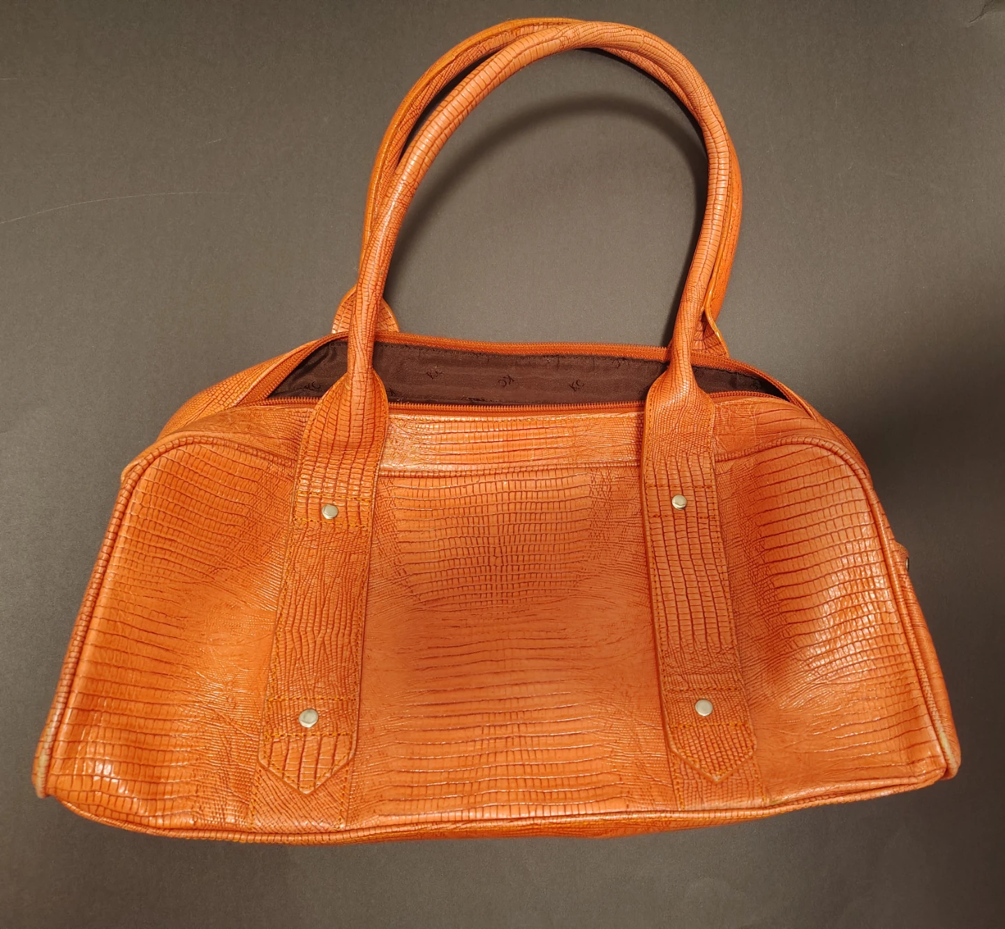 Kenneth Cole Orange Handbag