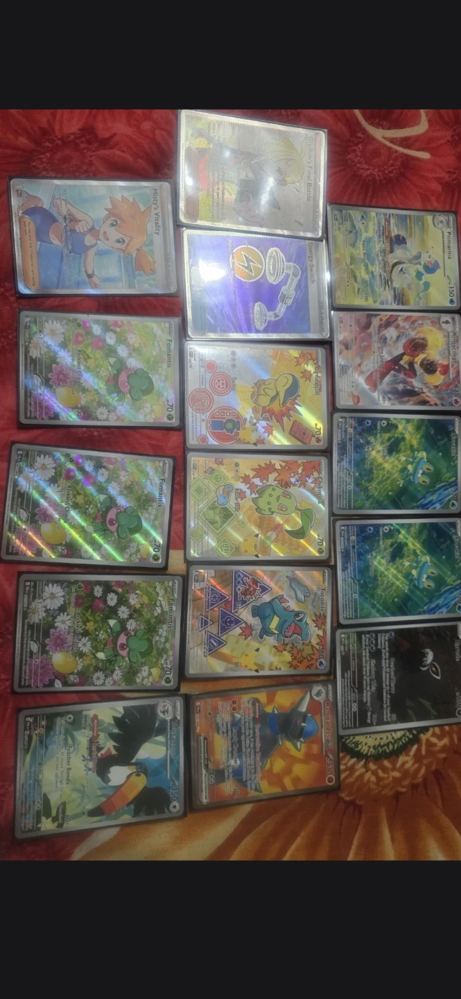Assorted Pokemon Trading Card Collection