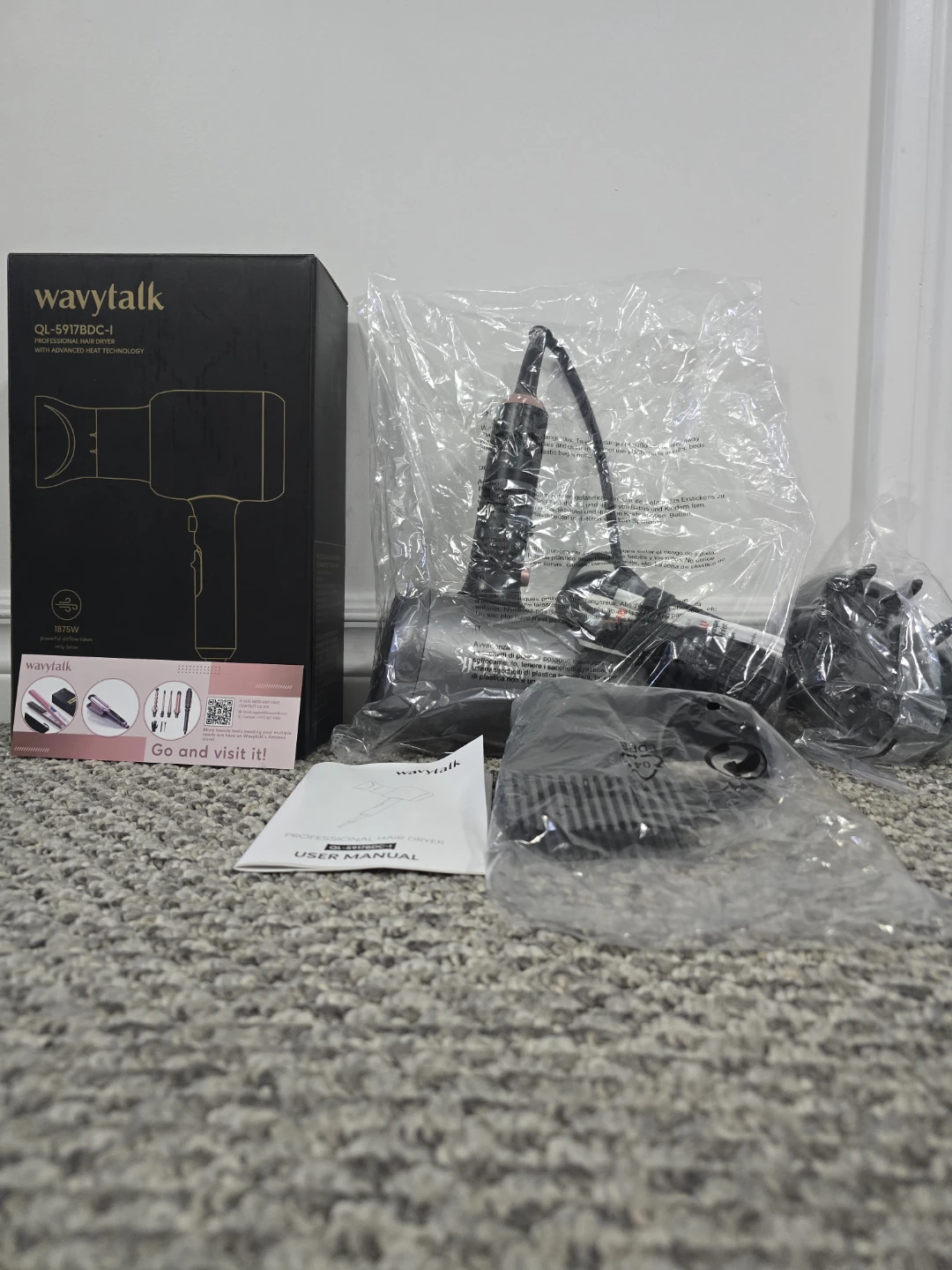 Wavytalk Professional Hair Dryer QL-5917BDC-I - photo 3