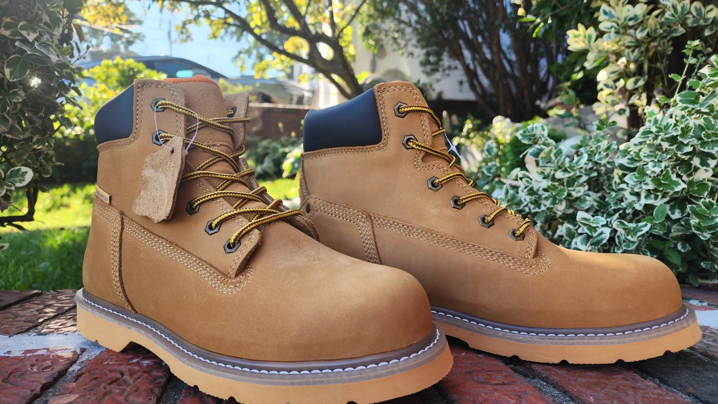 Jerko New Genuine Leather Work Boots
