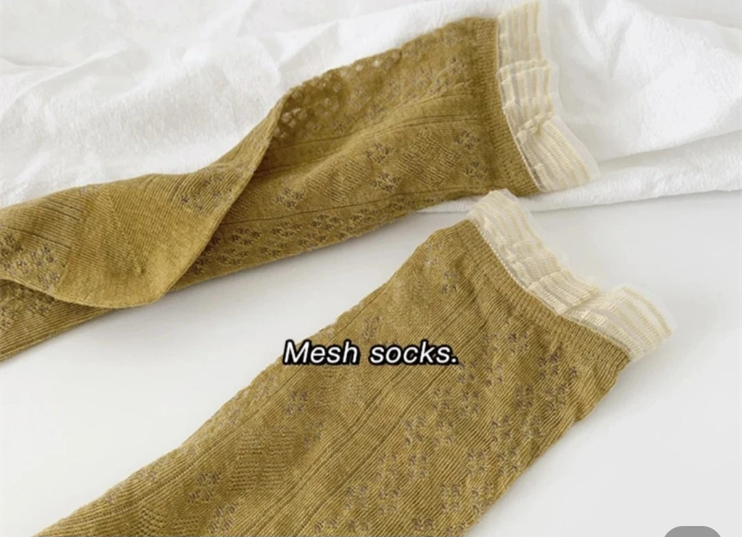 Set of assorted mesh socks - photo 2