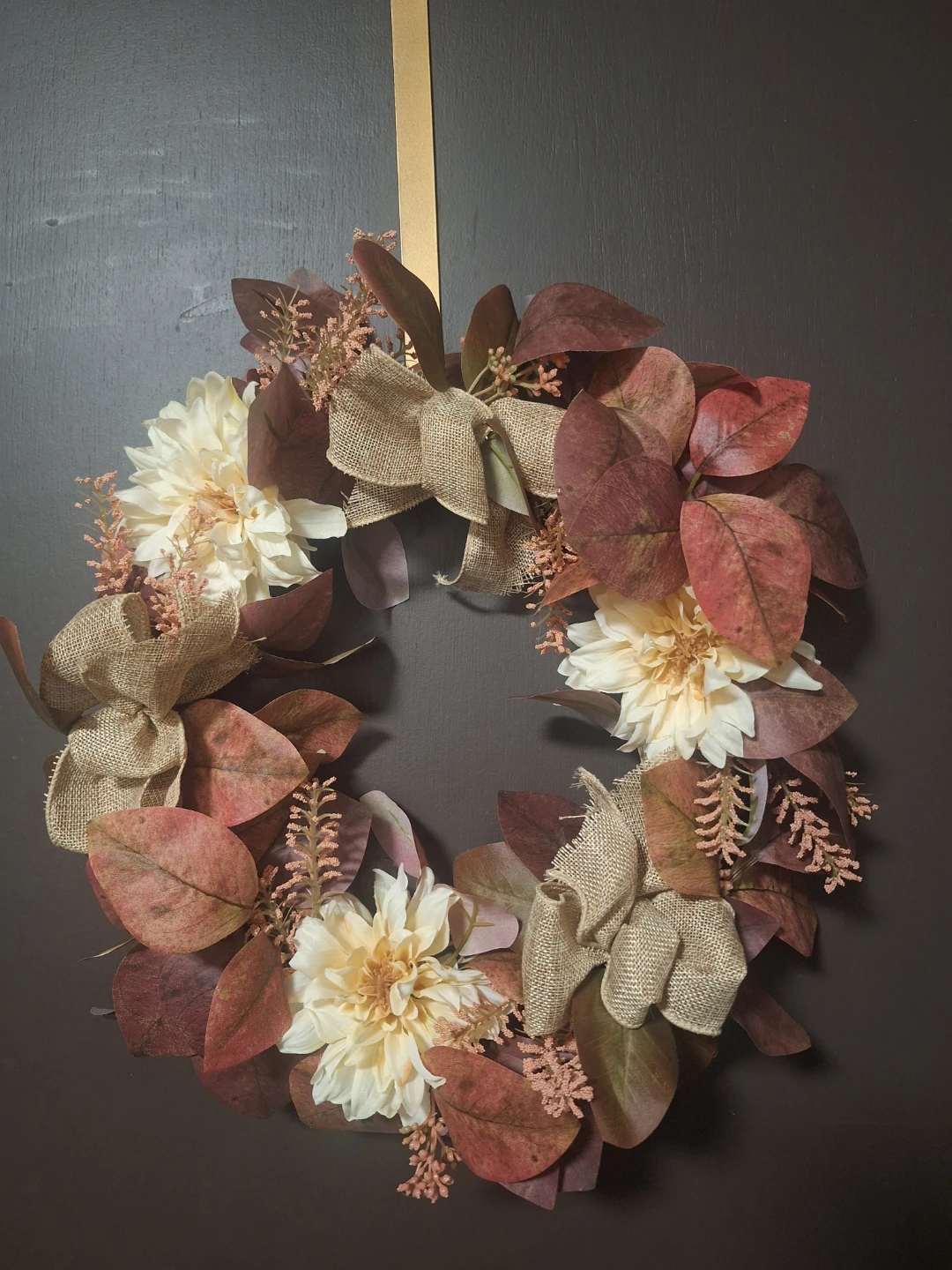 Autumn Floral Wreath