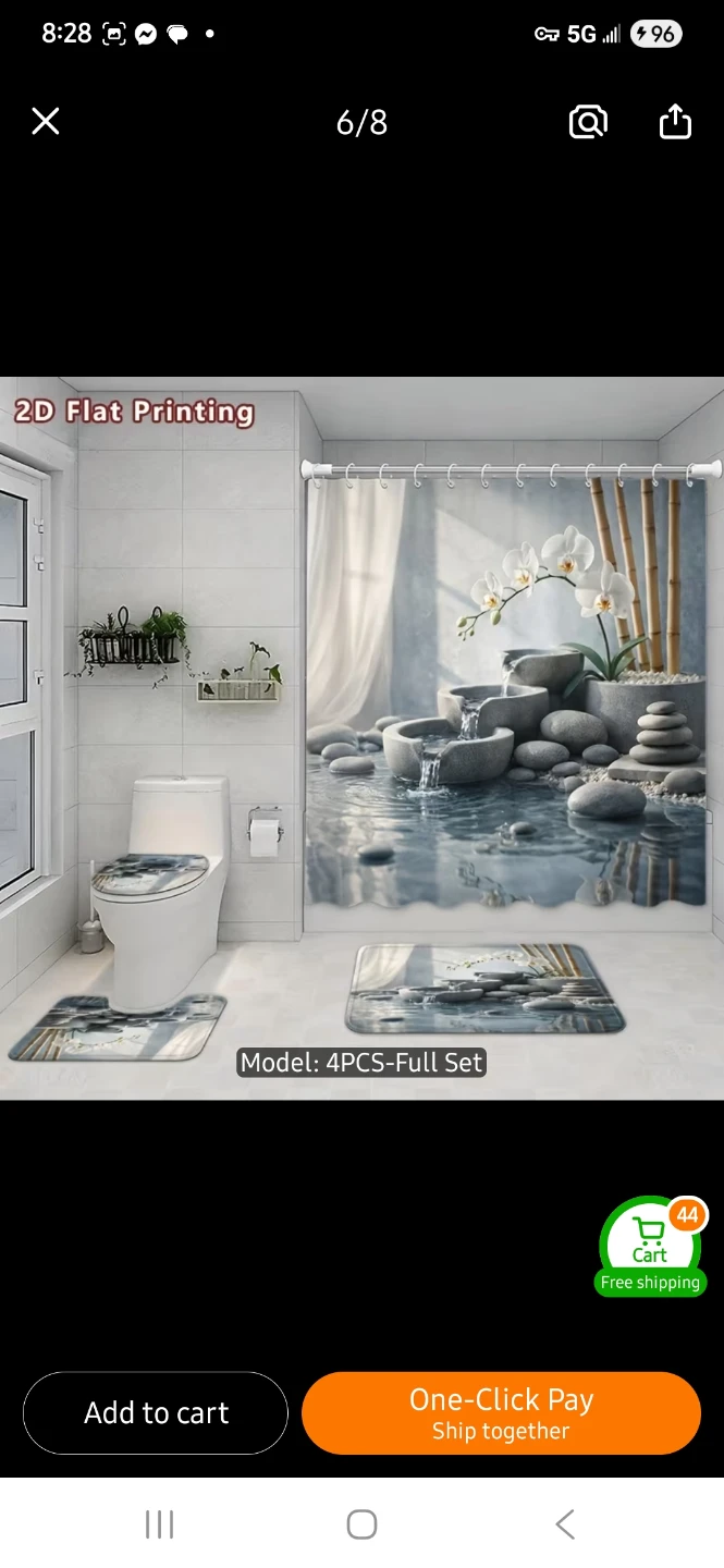 NEW 4-Piece Zen Bathroom Set - photo 5