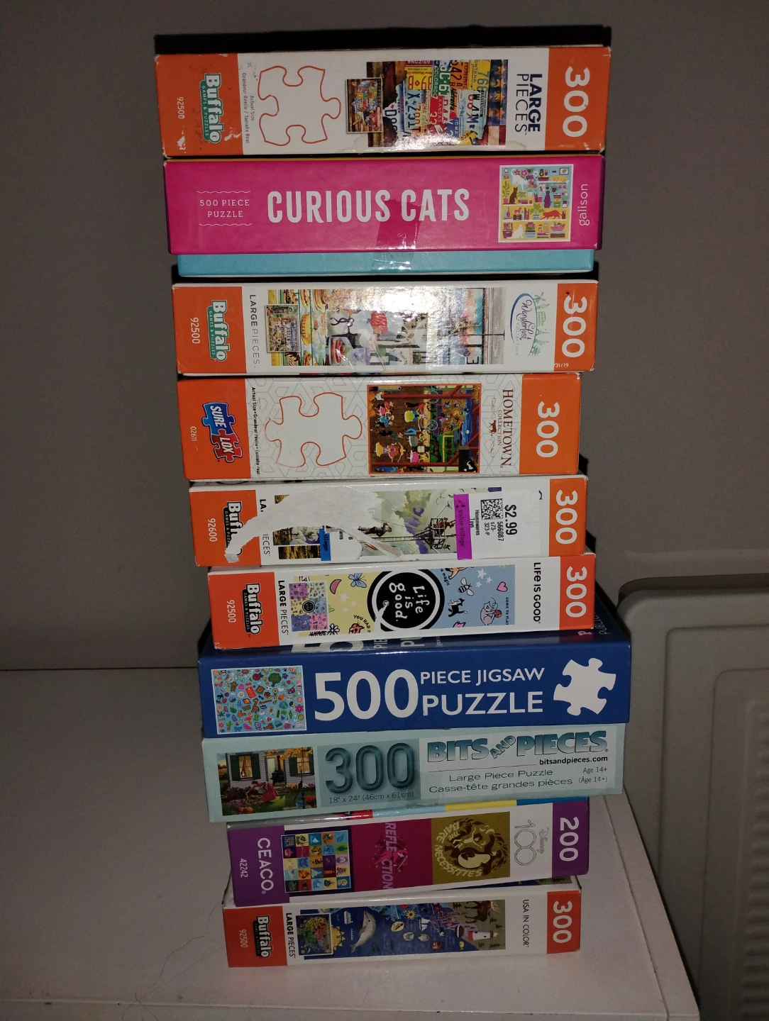 10 puzzles $10