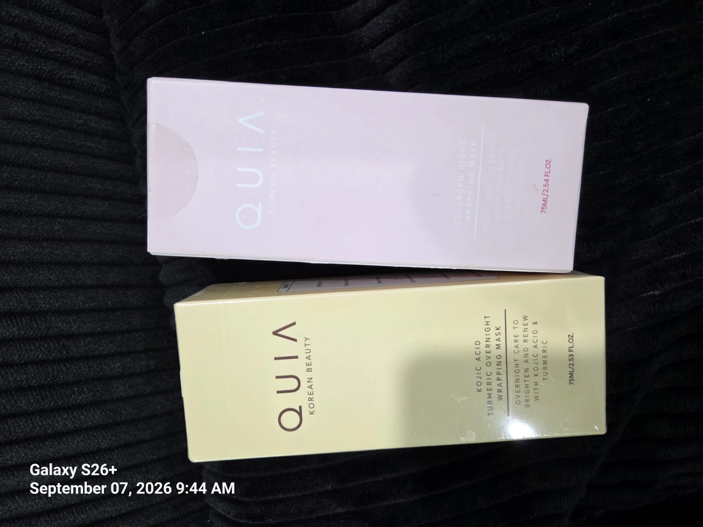 QUIA Korean Beauty Night Wrapping Mask Set