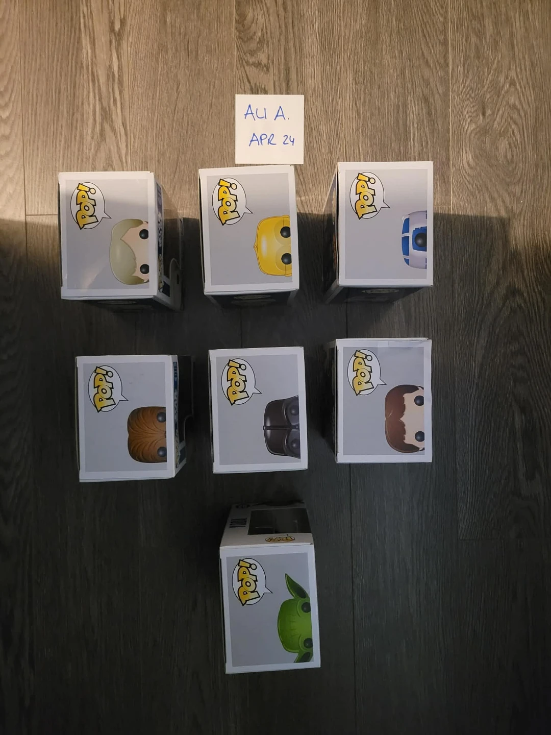 Early Release Original series Star Wars Funko Pops - photo 3