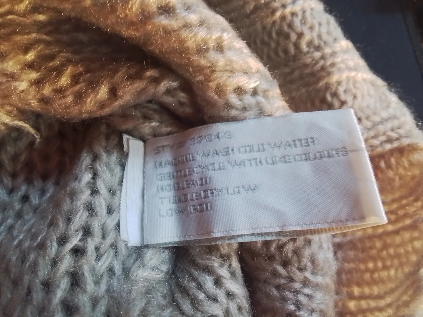 UK2LA Beige Knit Sweater Dress XL - photo 4