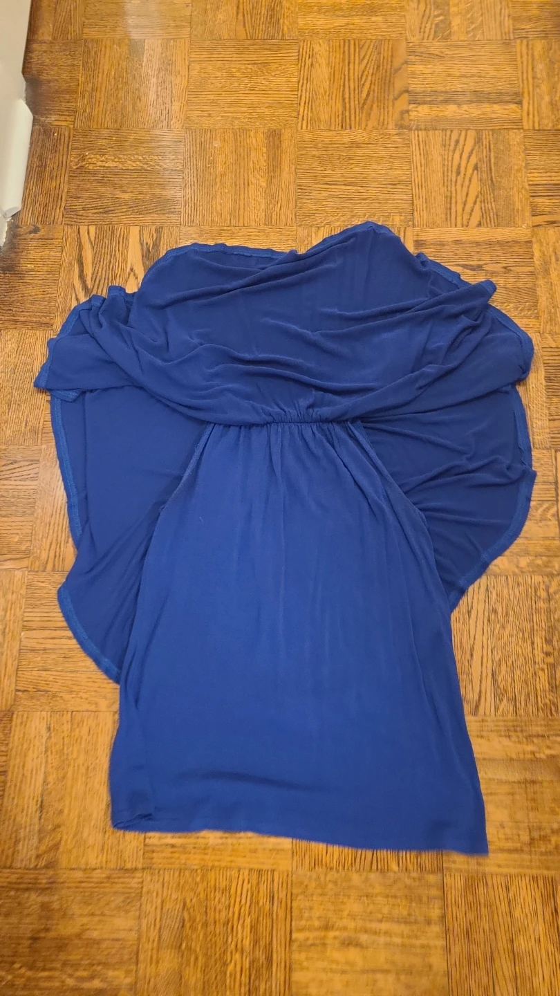 MGAZINE Blue Ruffle Top - Size M - photo 2