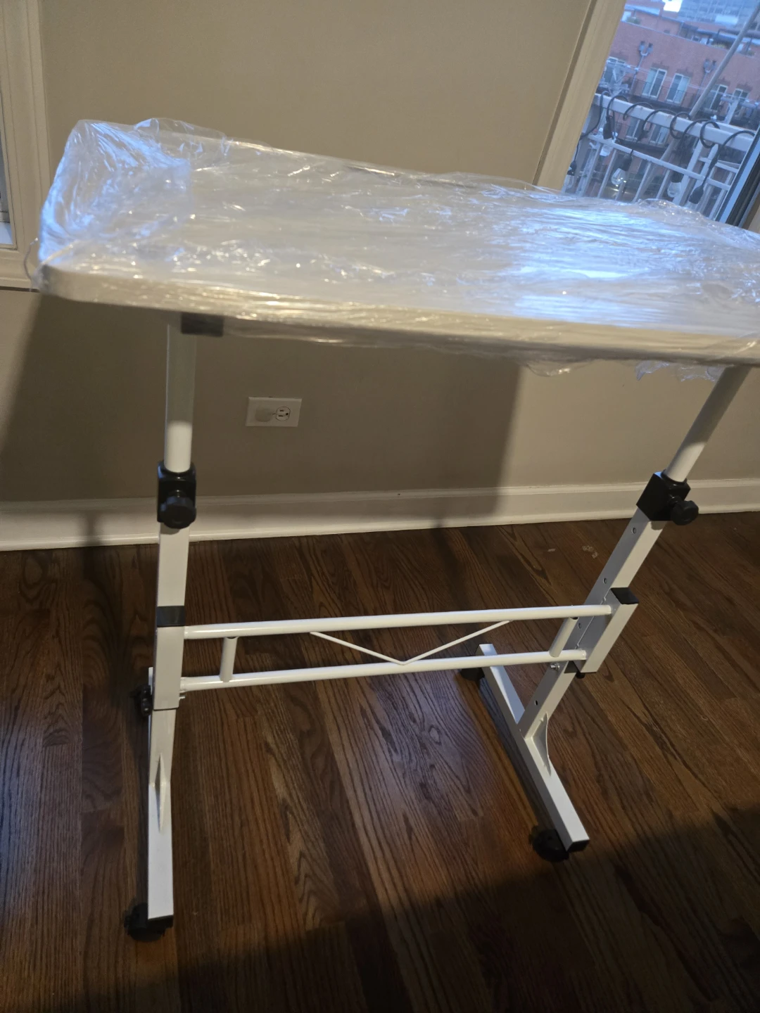 Adjustable Rolling Laptop Desk - photo 4