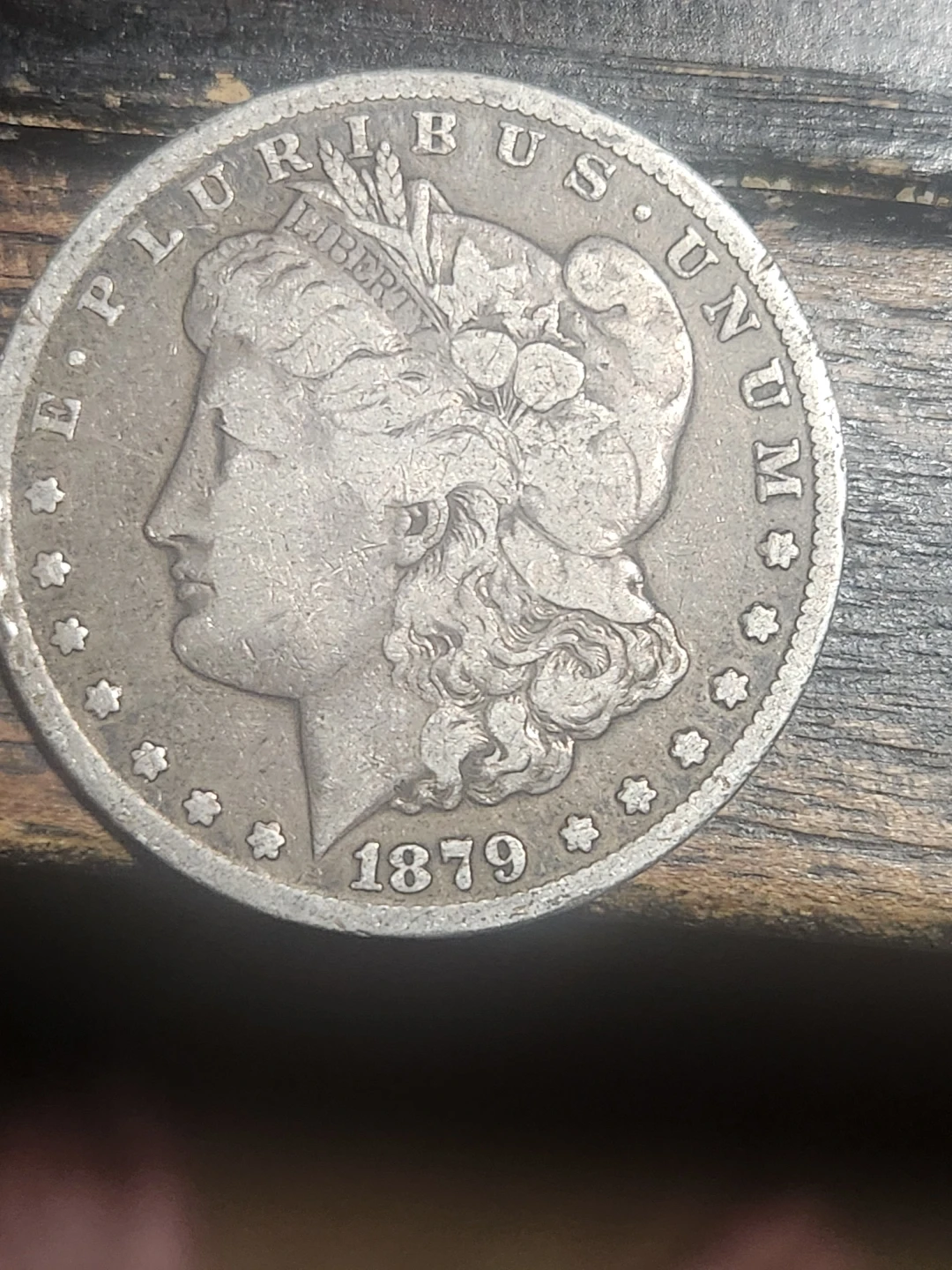 1879 Morgan Silver Dollar Rare Carson City Key Date  (Rim Ding)
