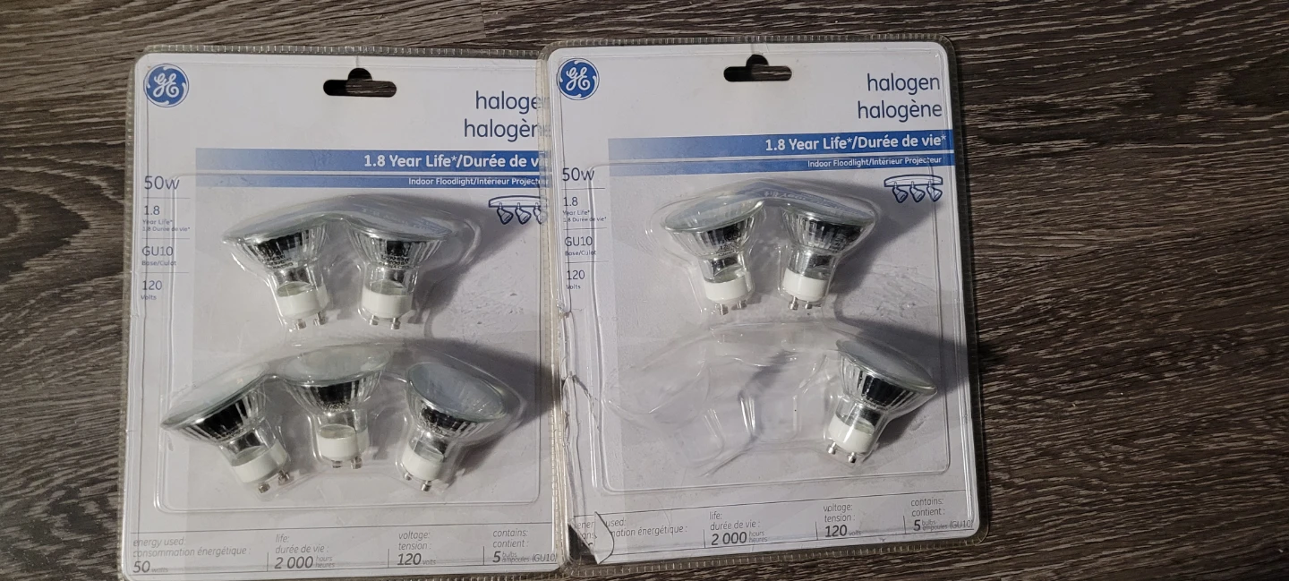 Halogen bulbs 50w