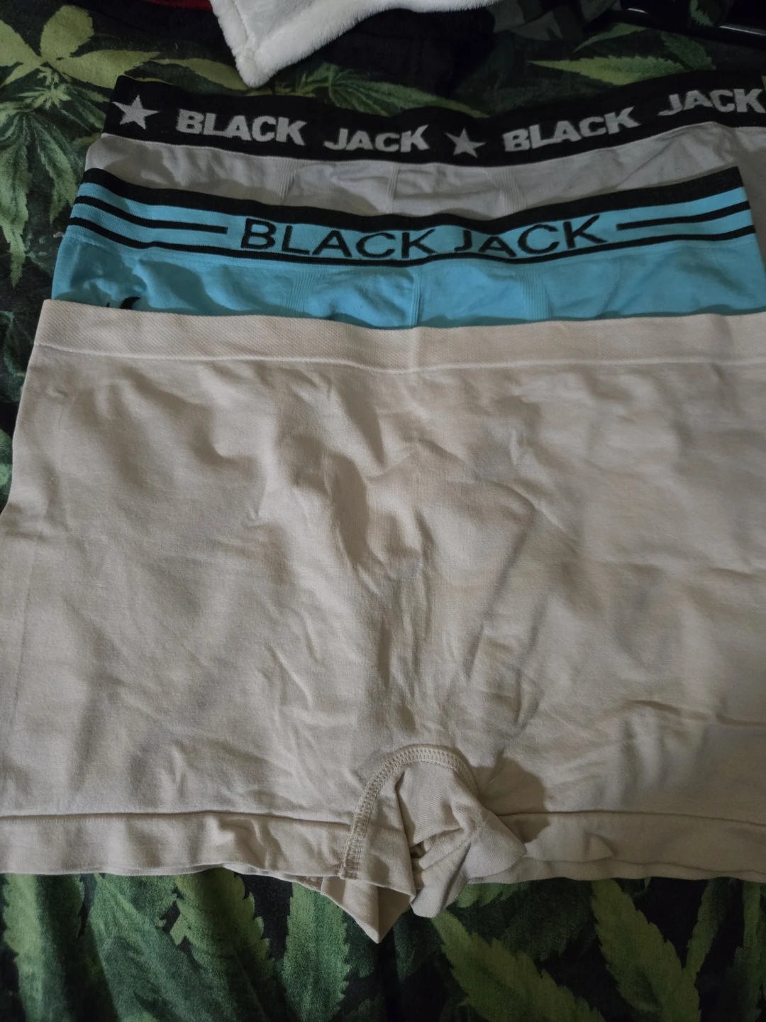Black Jack Boxer Briefs Set
