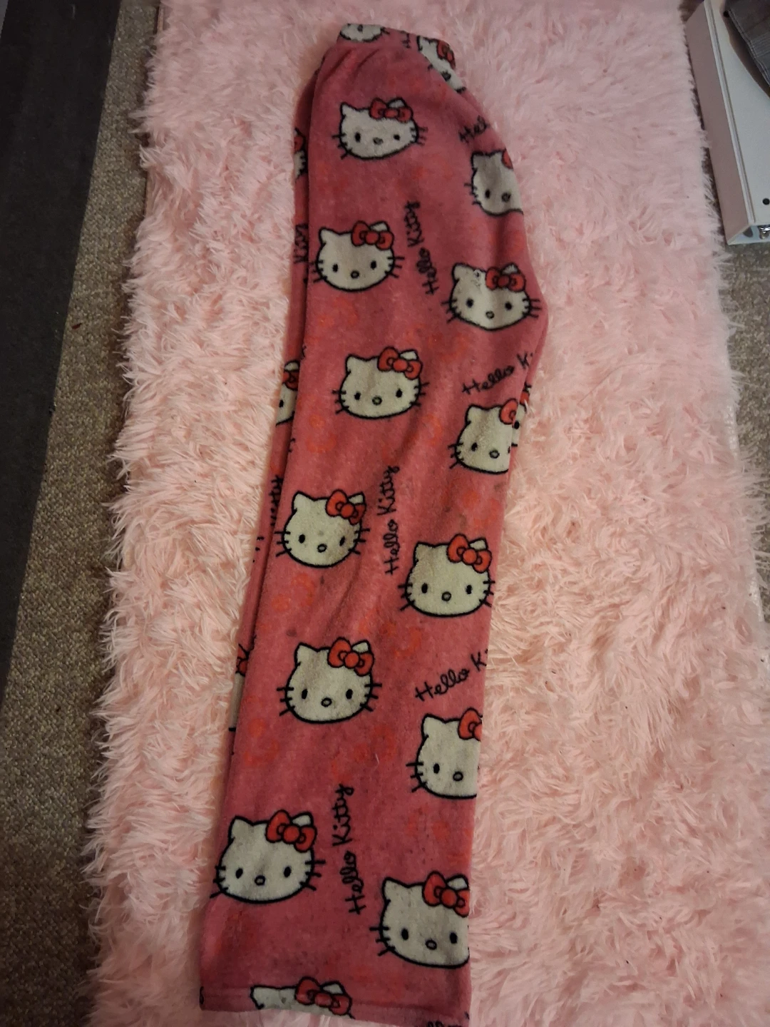Hello Kitty fleece lounge pants
