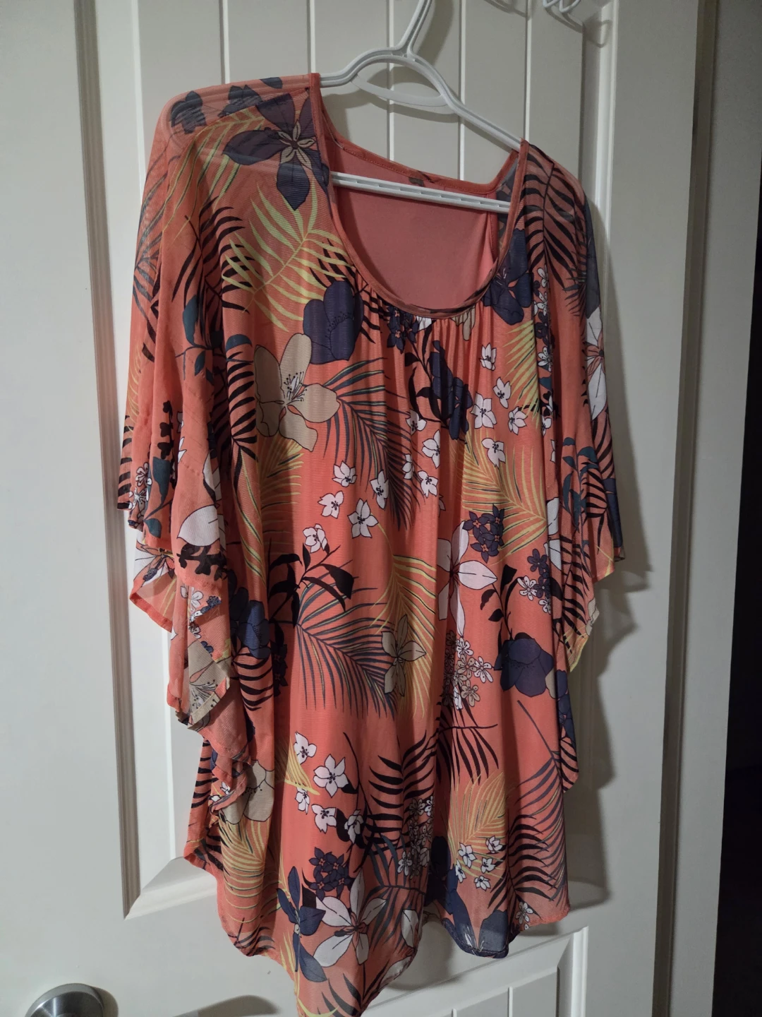Papillon Floral Print Blouses