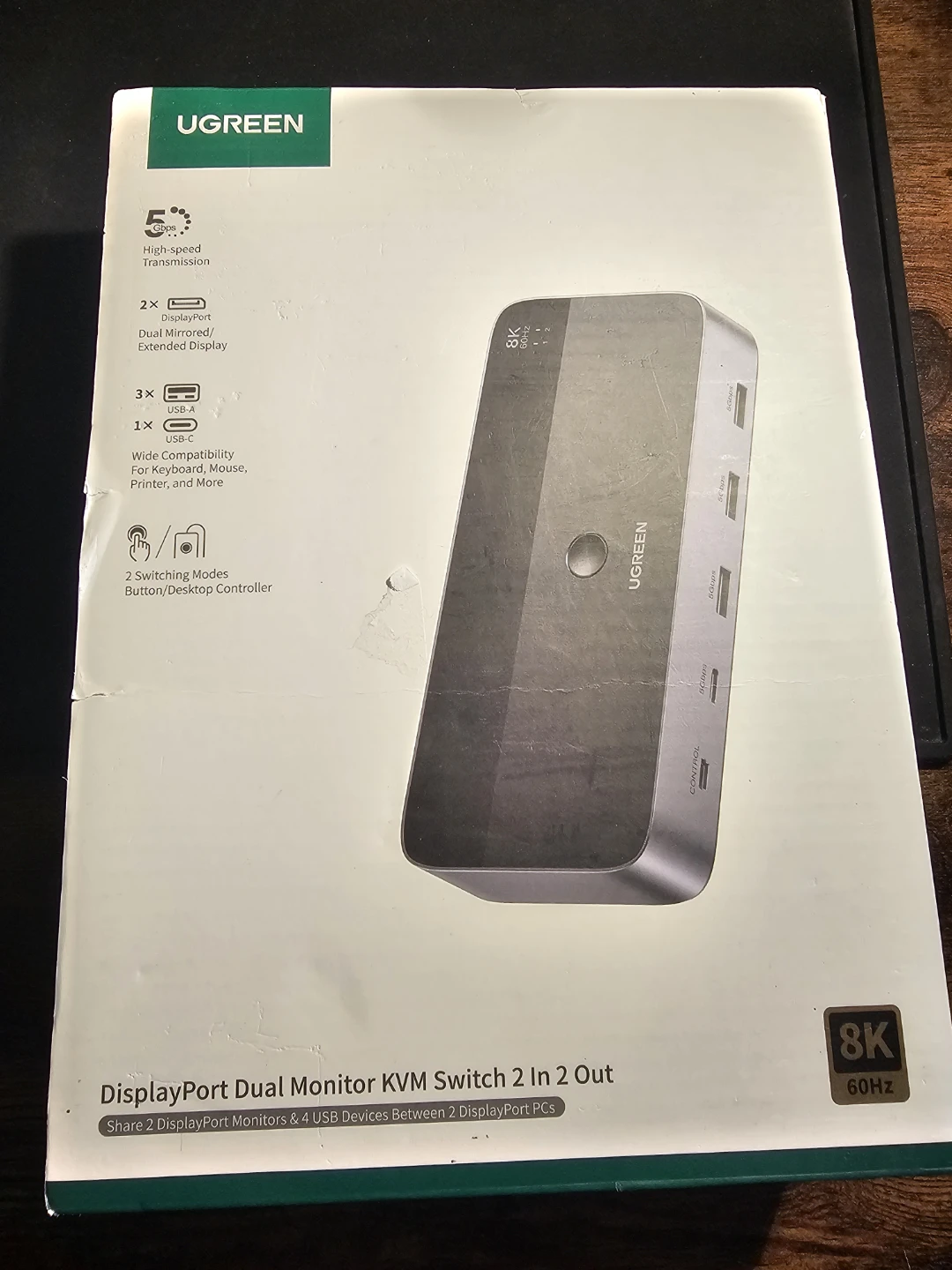 UGREEN 8K@60Hz HDMI KVM Switch - photo 2