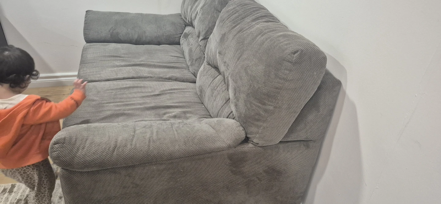 Grey Two-Seater Sofa - photo 4