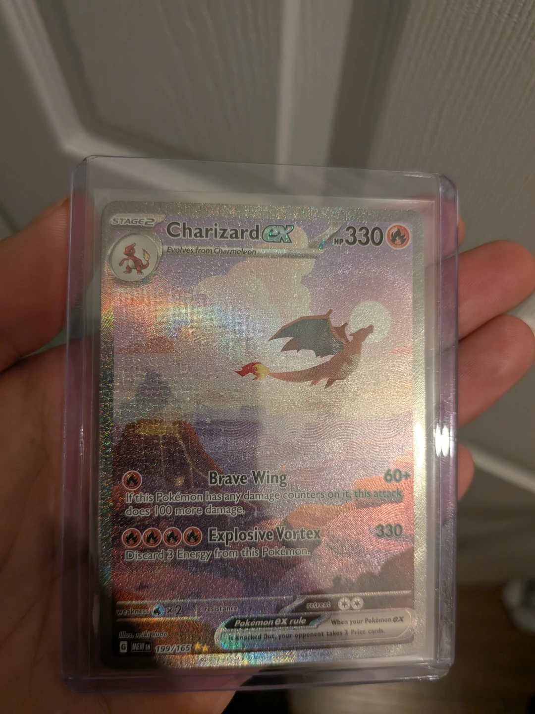 Charizard ex 199/165 Pokemon Card