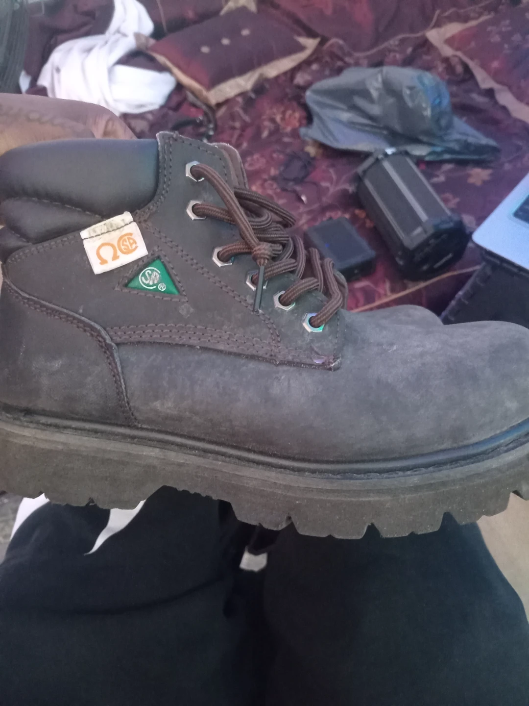 Size 9 workboots