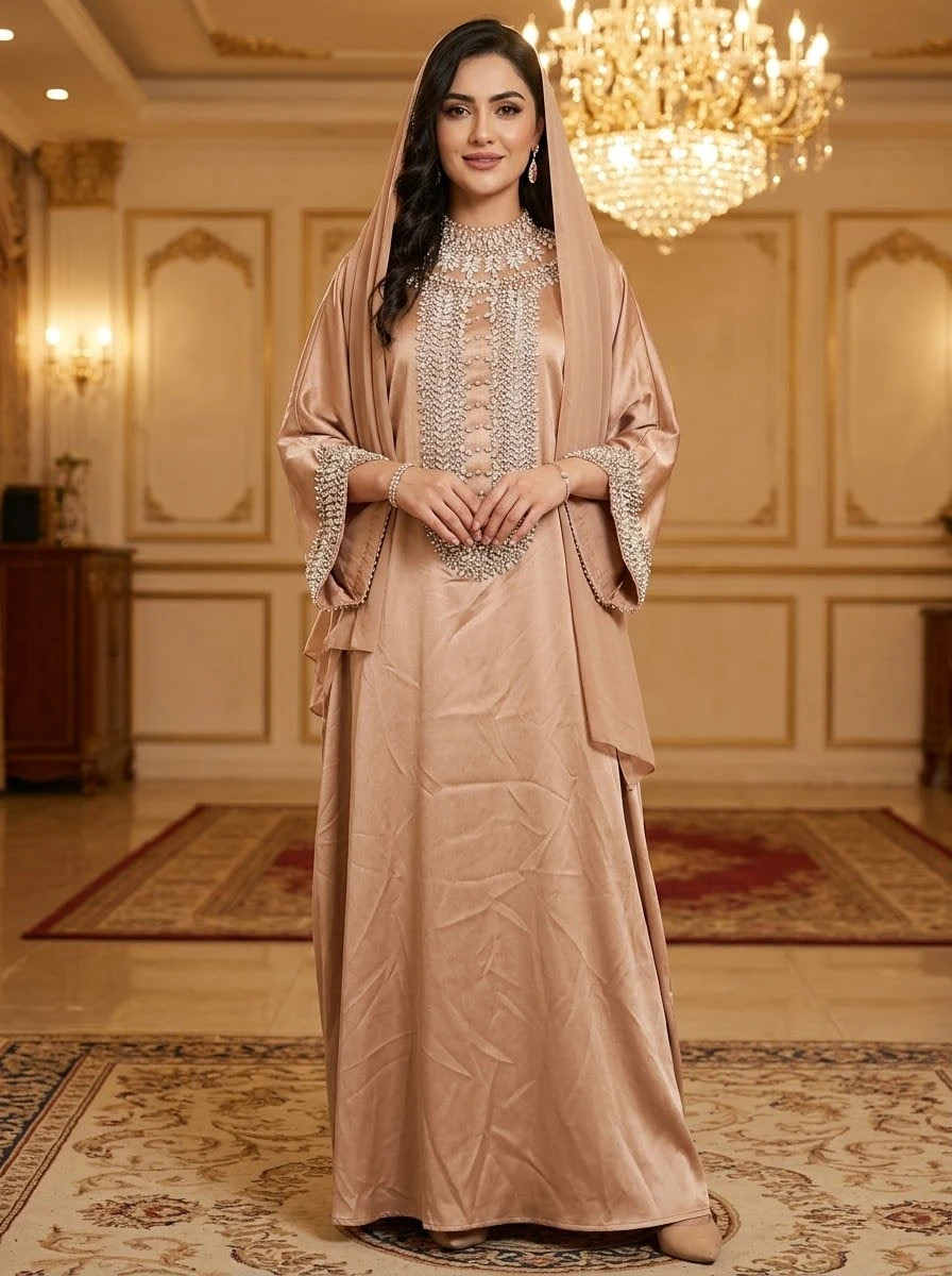 Elegant Embellished Abaya Collection - photo 5