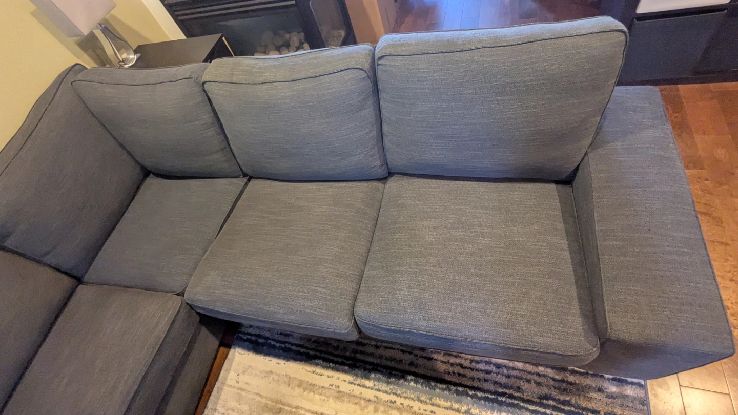 IKEA Kivik - Dark Grey Sectional Sofa - photo 2