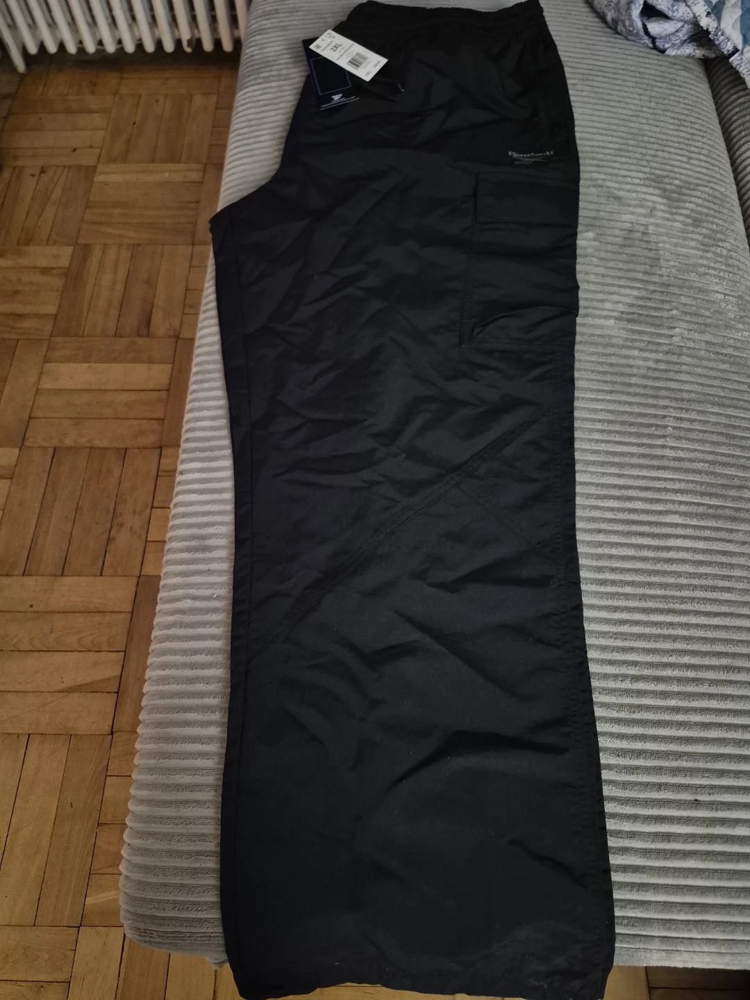 NWT)Reebok 2XL Men's Cargo Pants Black - photo 2