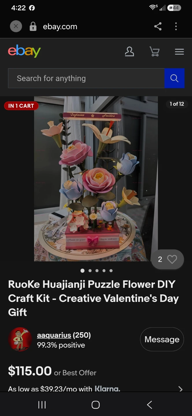 ROKR Floral Art Blooming Bouquet Box AF01D