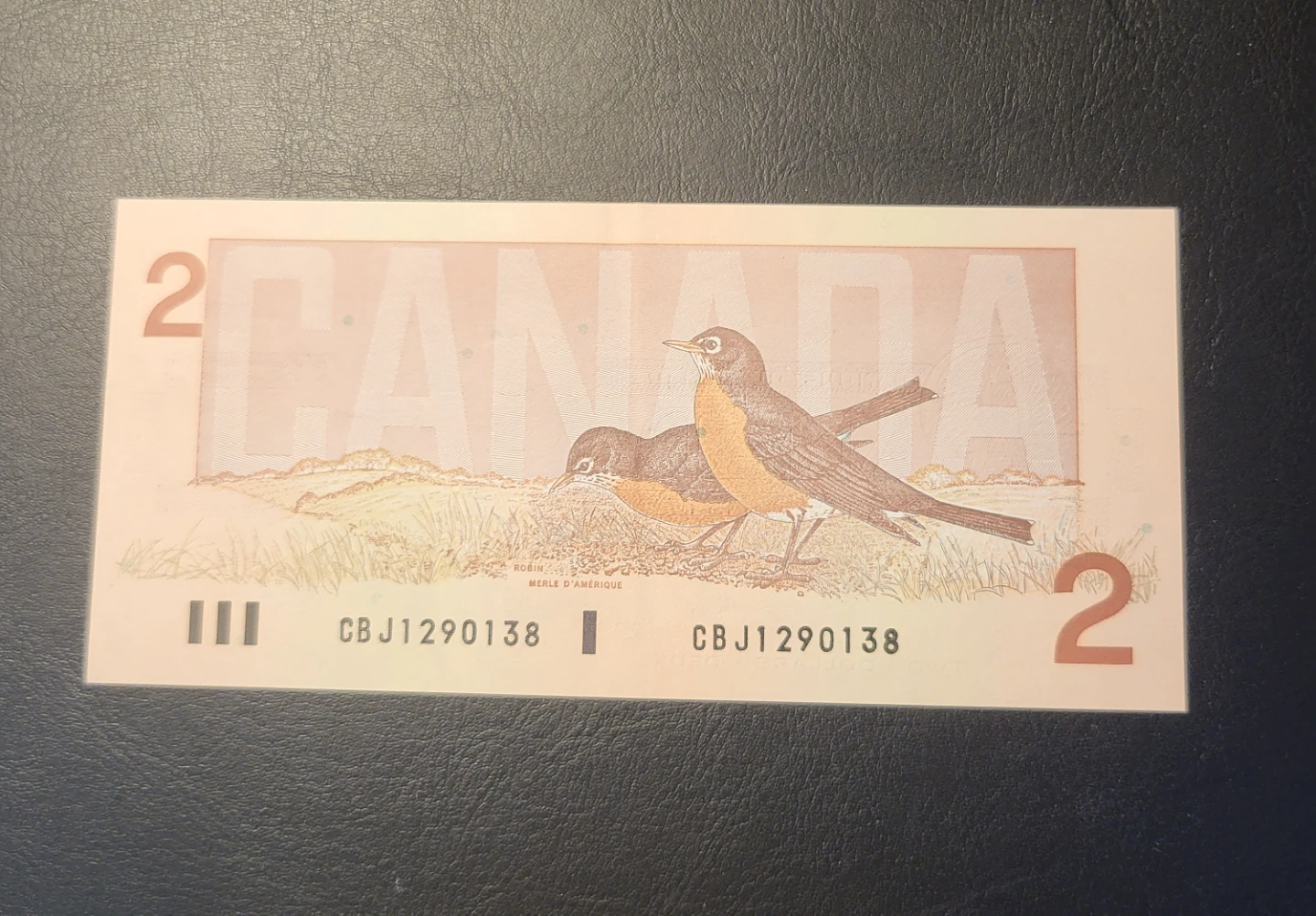 1986 Bank of Canada Two Dollar Bill - photo 2