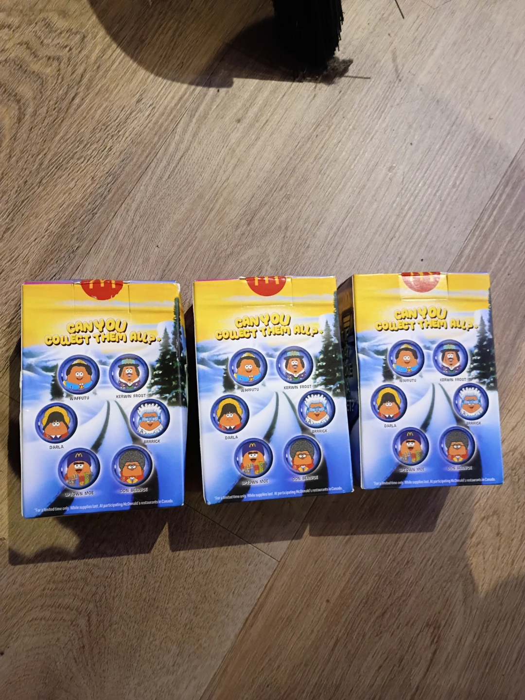 3 New McDonald's Kerwin Frost McNugget Buddies - photo 2