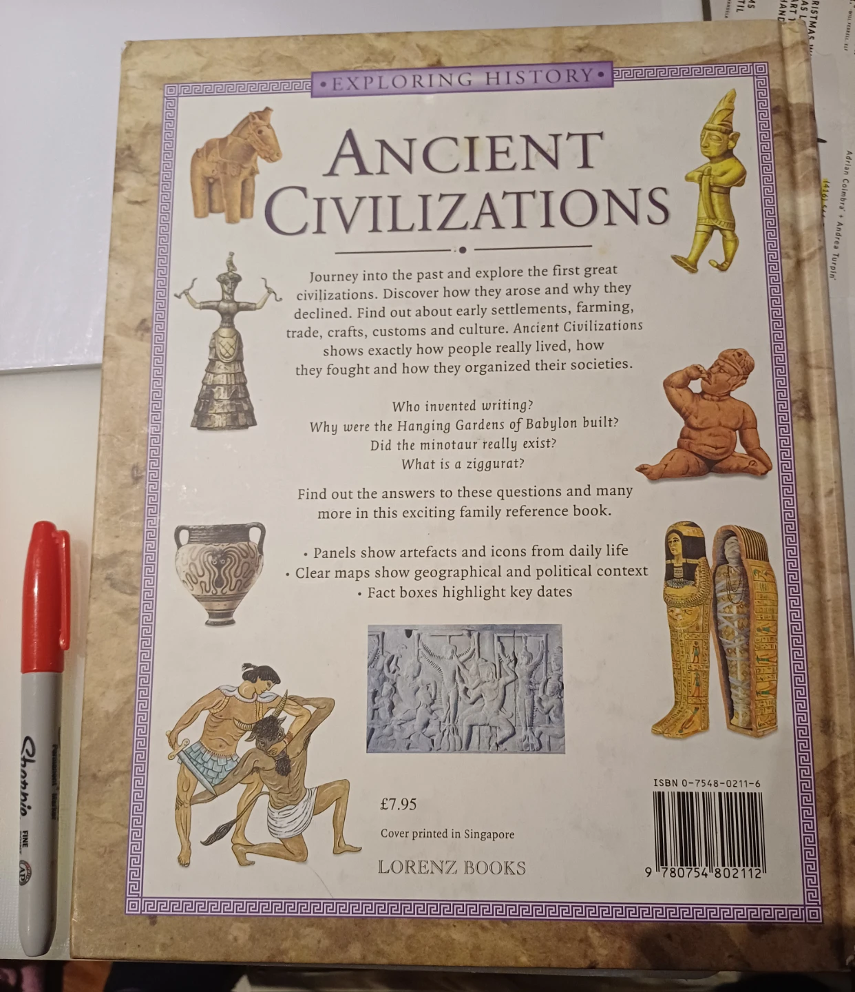 🏈 Ancient Civilizations book- Exploring History Series - photo 2