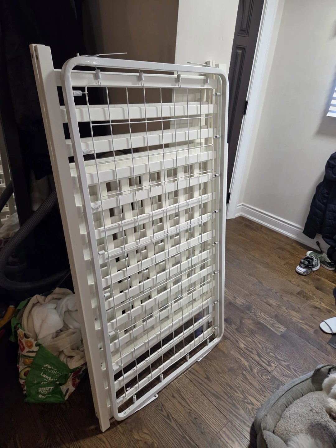 White Baby Crib