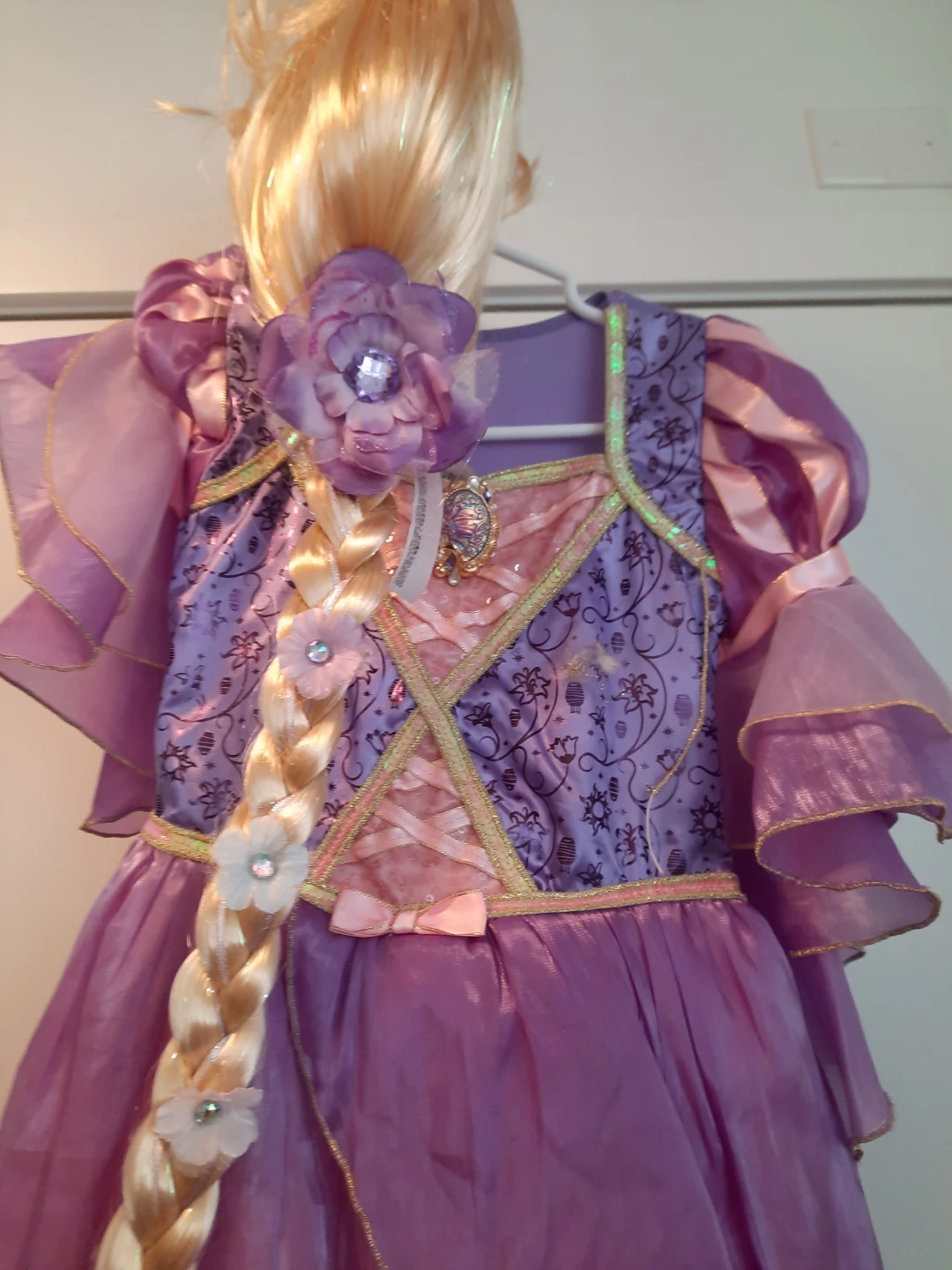 Disney Rapunzel Costume with Braid sold - photo 3