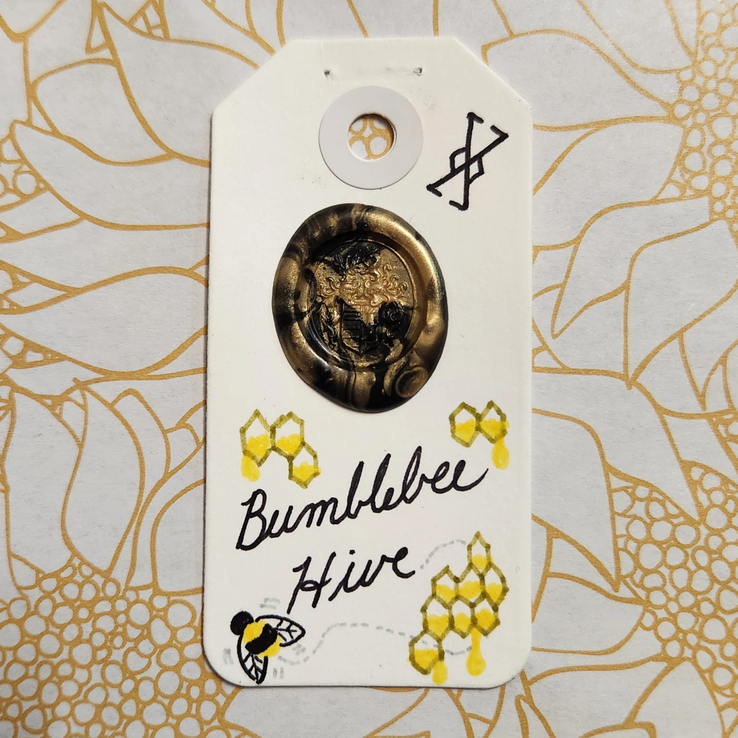 Bumblebee Hive Charm Bracelet - photo 3