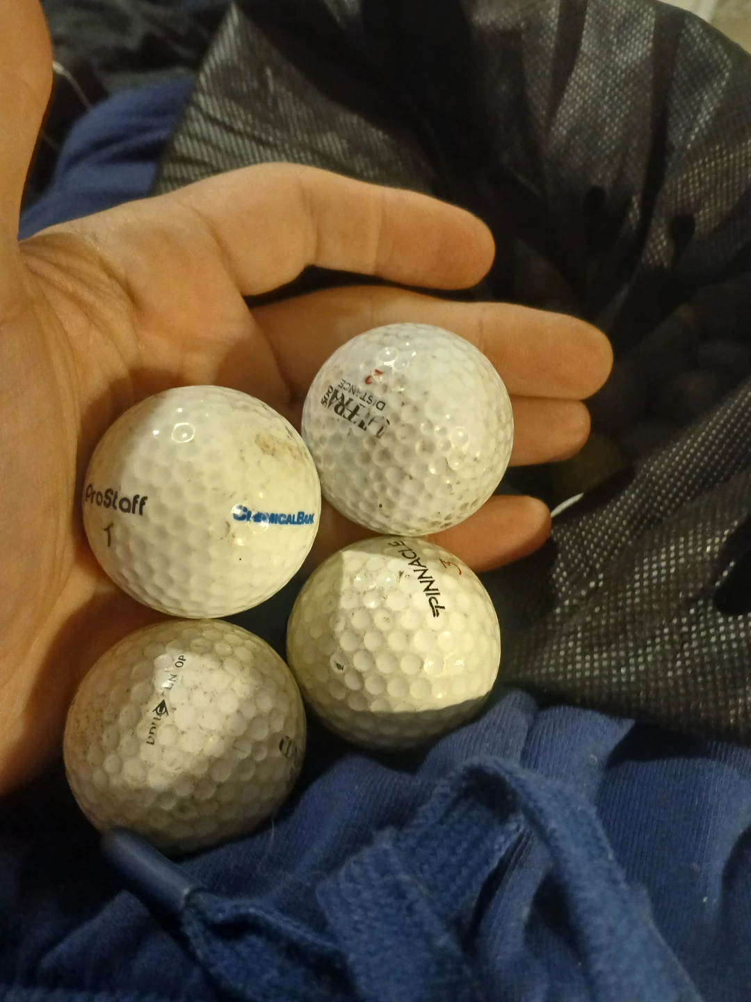 bag of vintage golf balls - photo 5