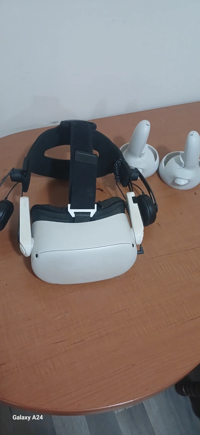 Meta Quest 2 VR Headset with Controllers and Audio Strap
