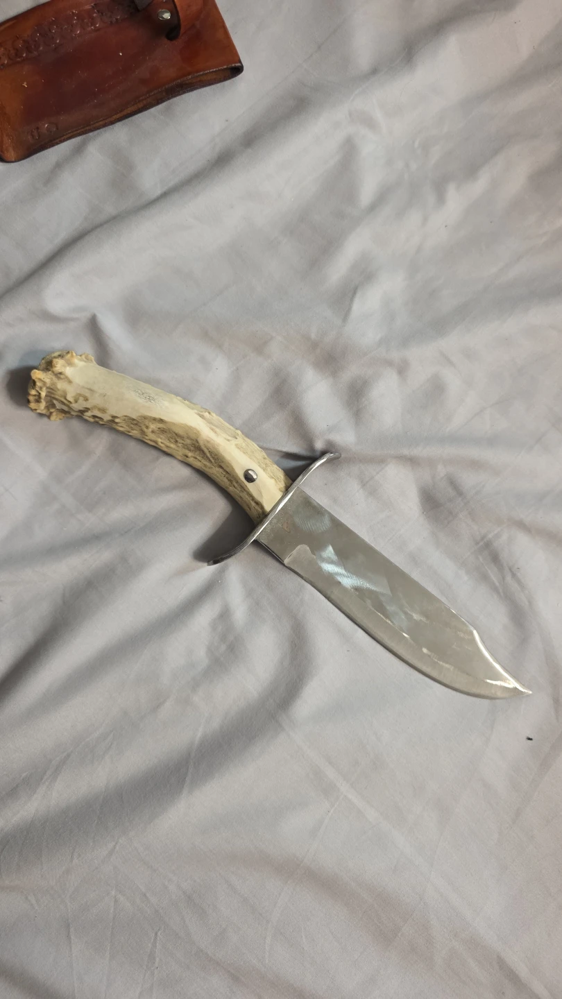Real Antler Knife - photo 3