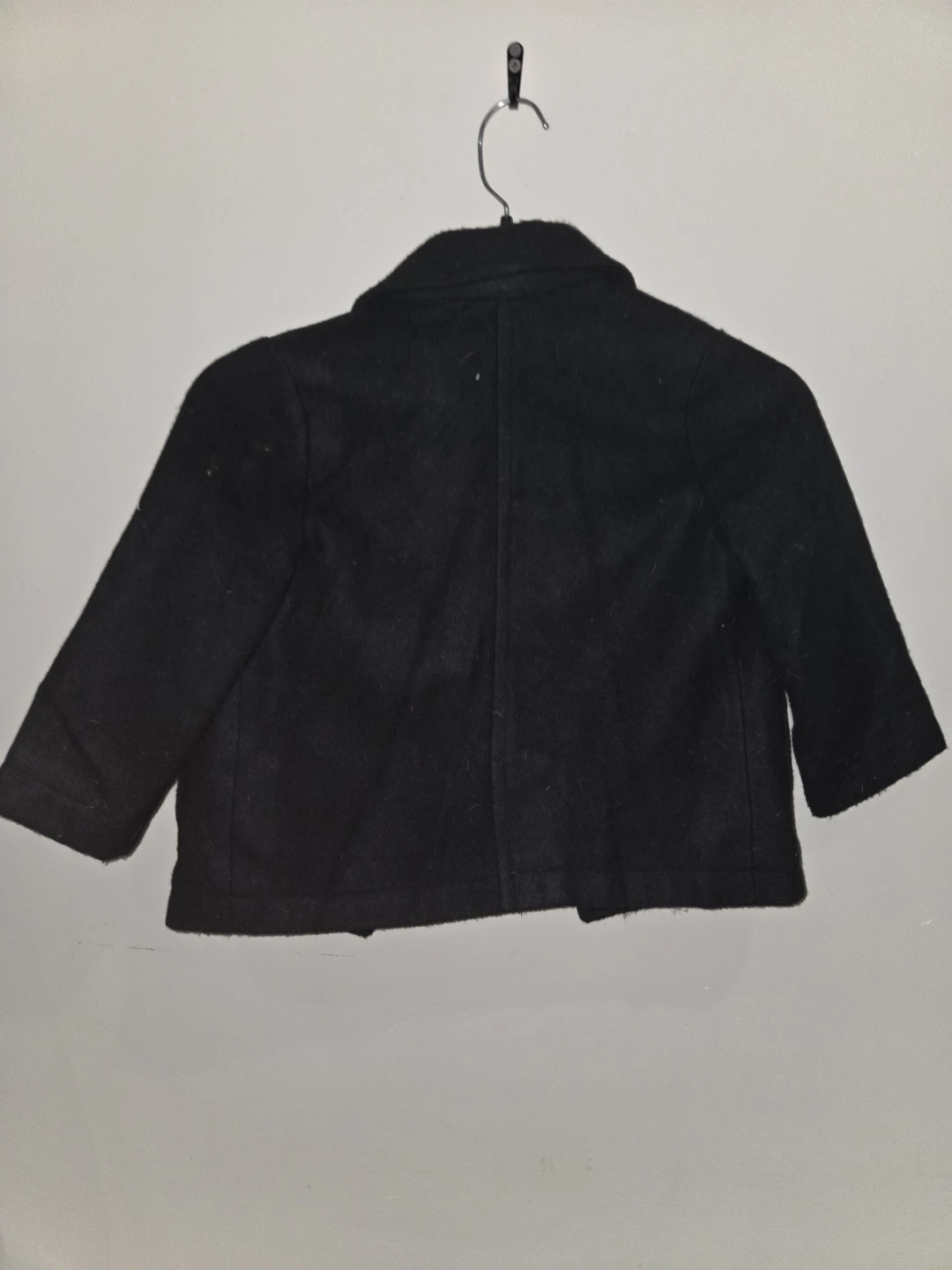 Circo Black Pea Coat Size 4T - photo 5