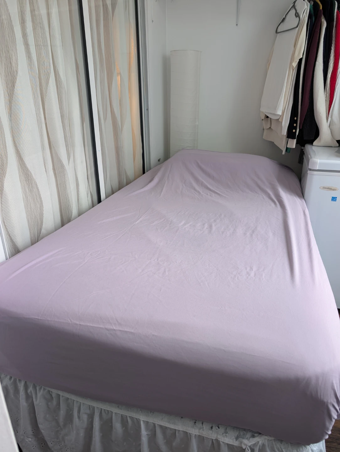 Purple Bed Sheet Set - Single Bed (Twin Size) - photo 3