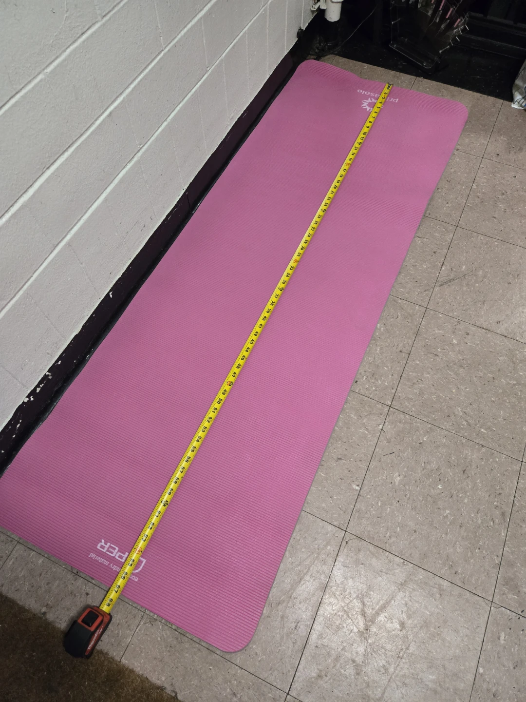 ProsourceFit Pink Extra Thick 1/2" Yoga Pilates Mat - photo 4