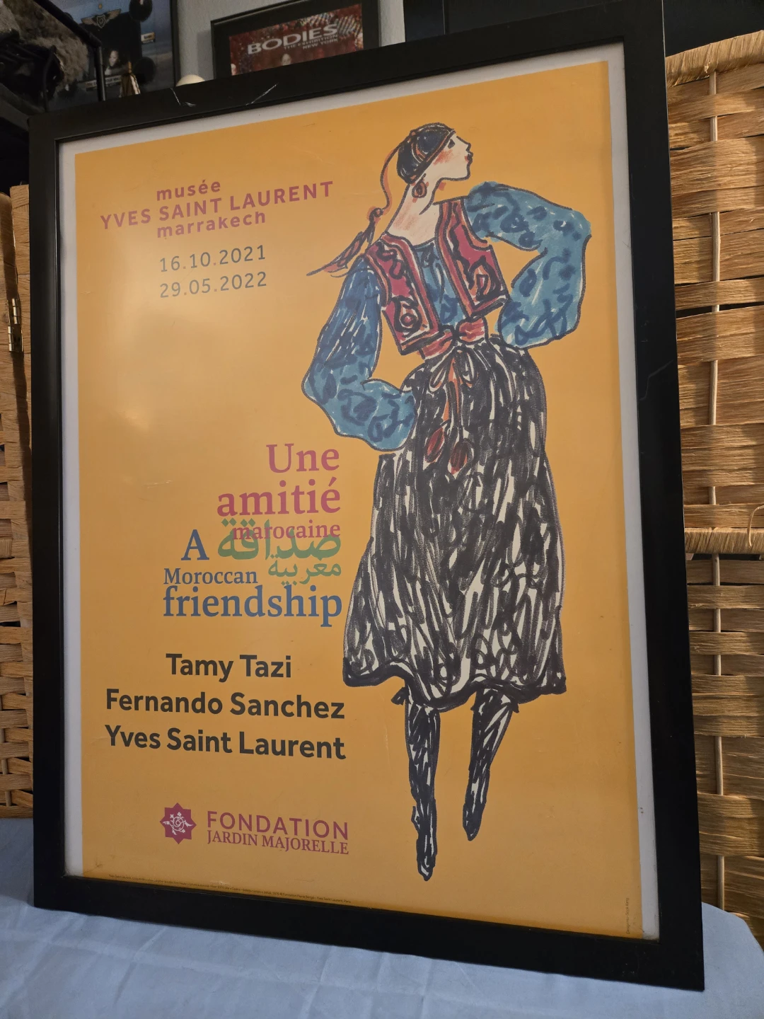 Yves Saint Laurent Marrakech Exhibition Poster in Frame - photo 3