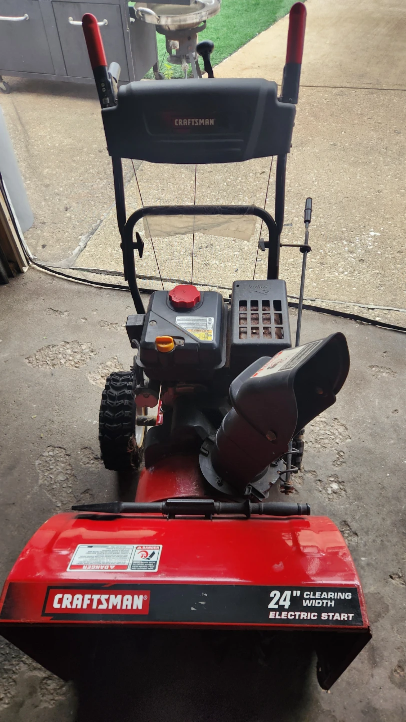 Craftsman 24 inch Electric Start Snowblower - photo 3
