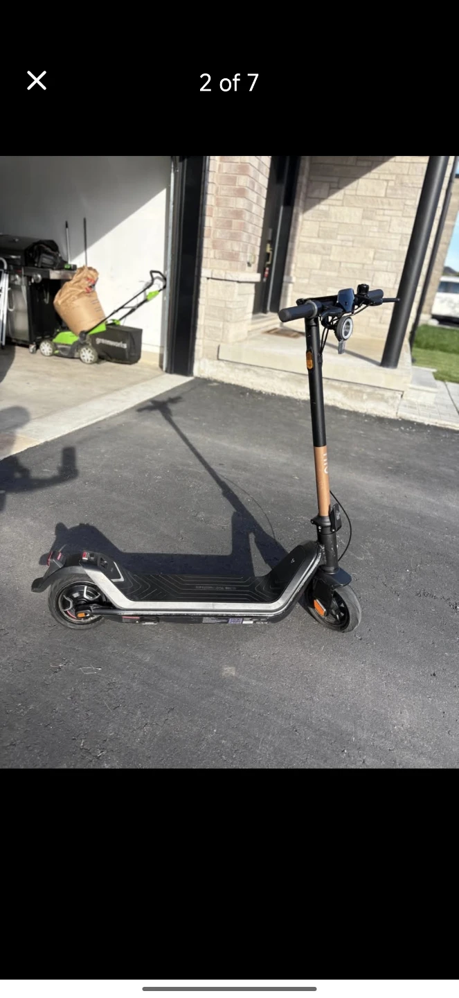 NIU KQi3 Pro Electric Kick Scooter - photo 2