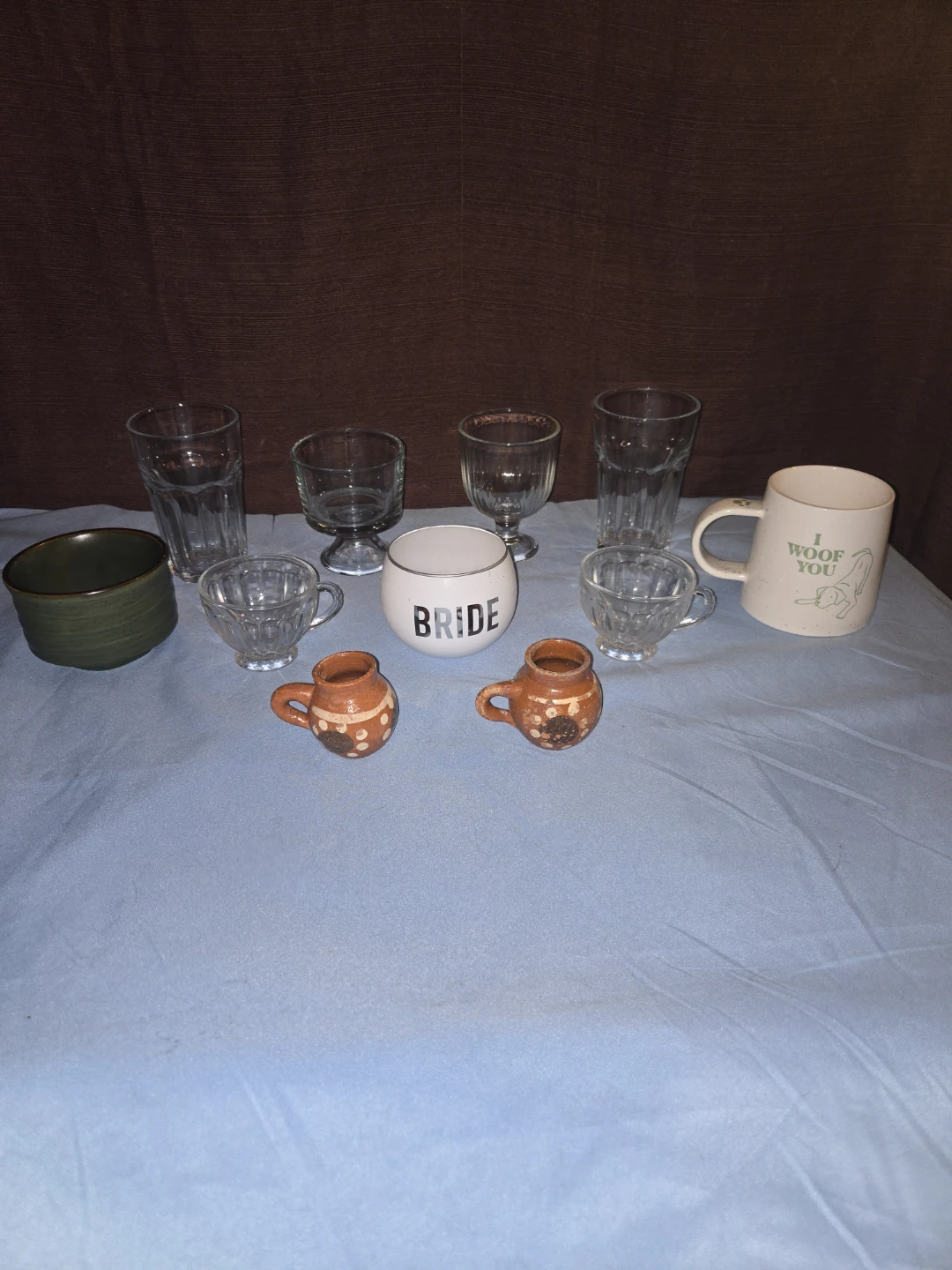 11pc Clear Glass & Novelty Kitchenware Bundle