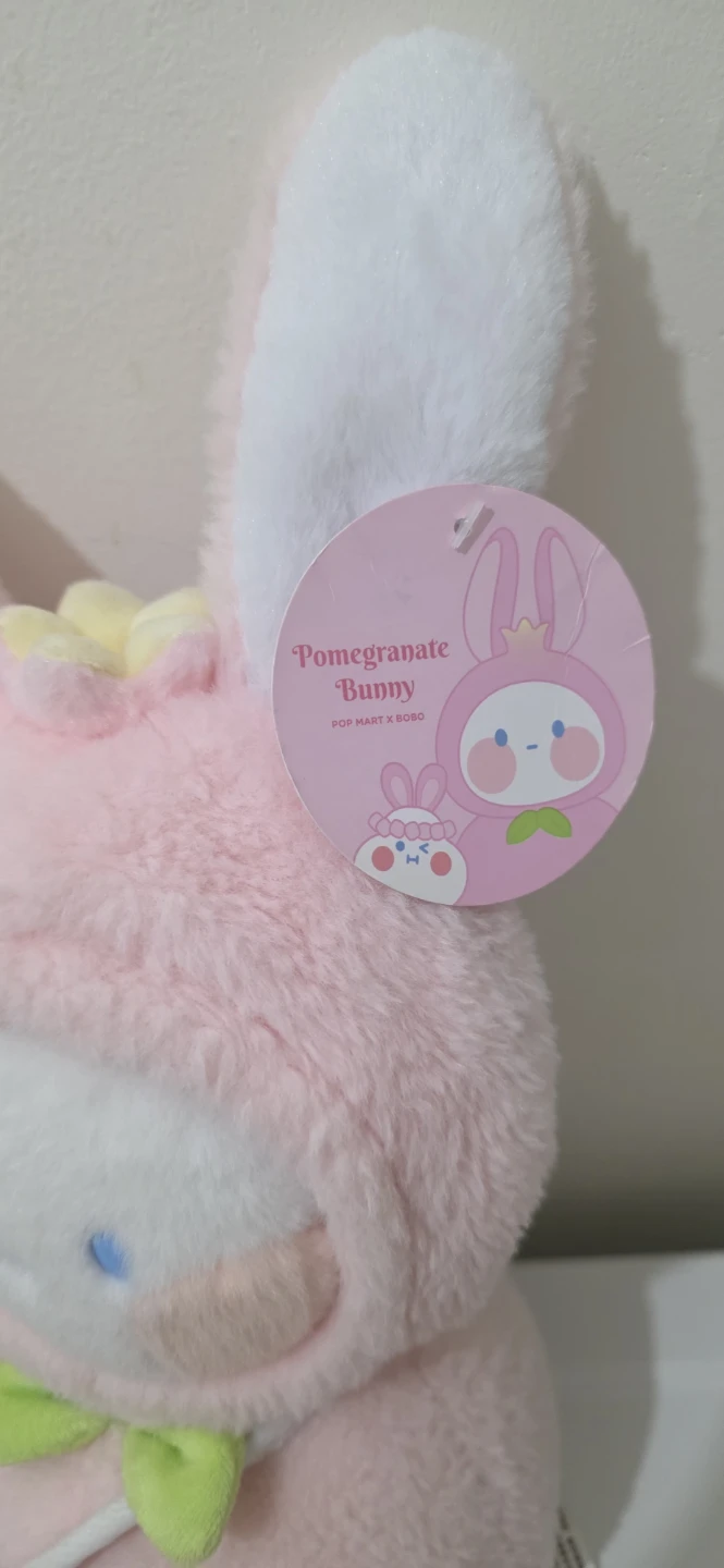 Pop Mart x Bobo Friends Pomegranate Bunny Plush - photo 3