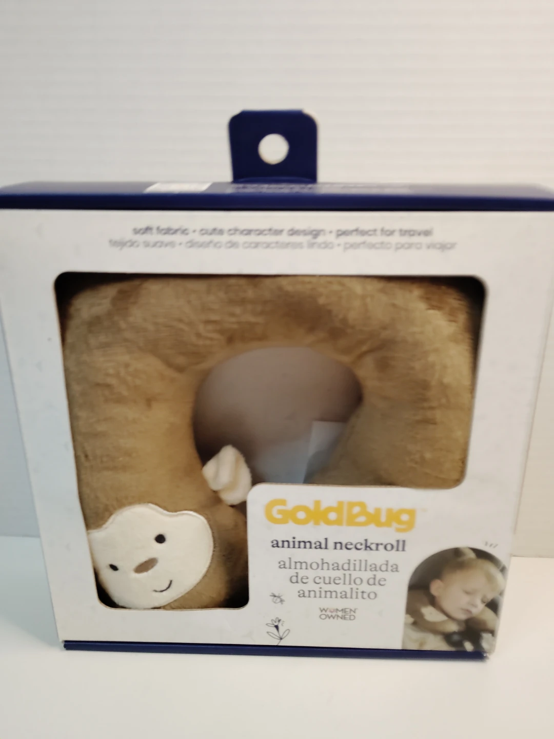 GoldBug Animal Neckroll Baby Travel Pillow
